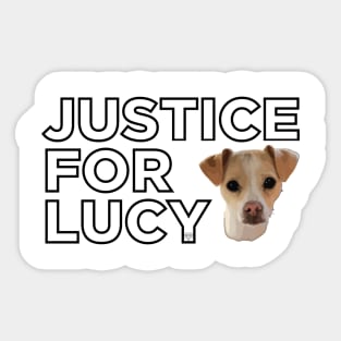 Lucy Lucy Apple Juice Sticker